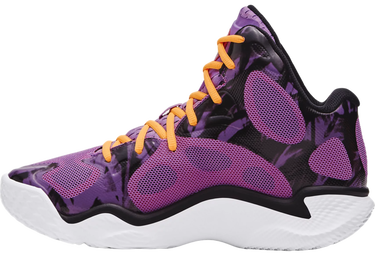 Кецове и обувки Under Armour Unisex Curry Spawn FloTro Basketballschuhe Provence Лилаво | 3027372-500, 2