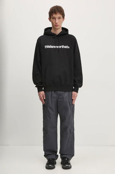 Суитчър thisisneverthat thisisneverthat T-Logo Hoodie Черно | TN243TSWHO01, 4