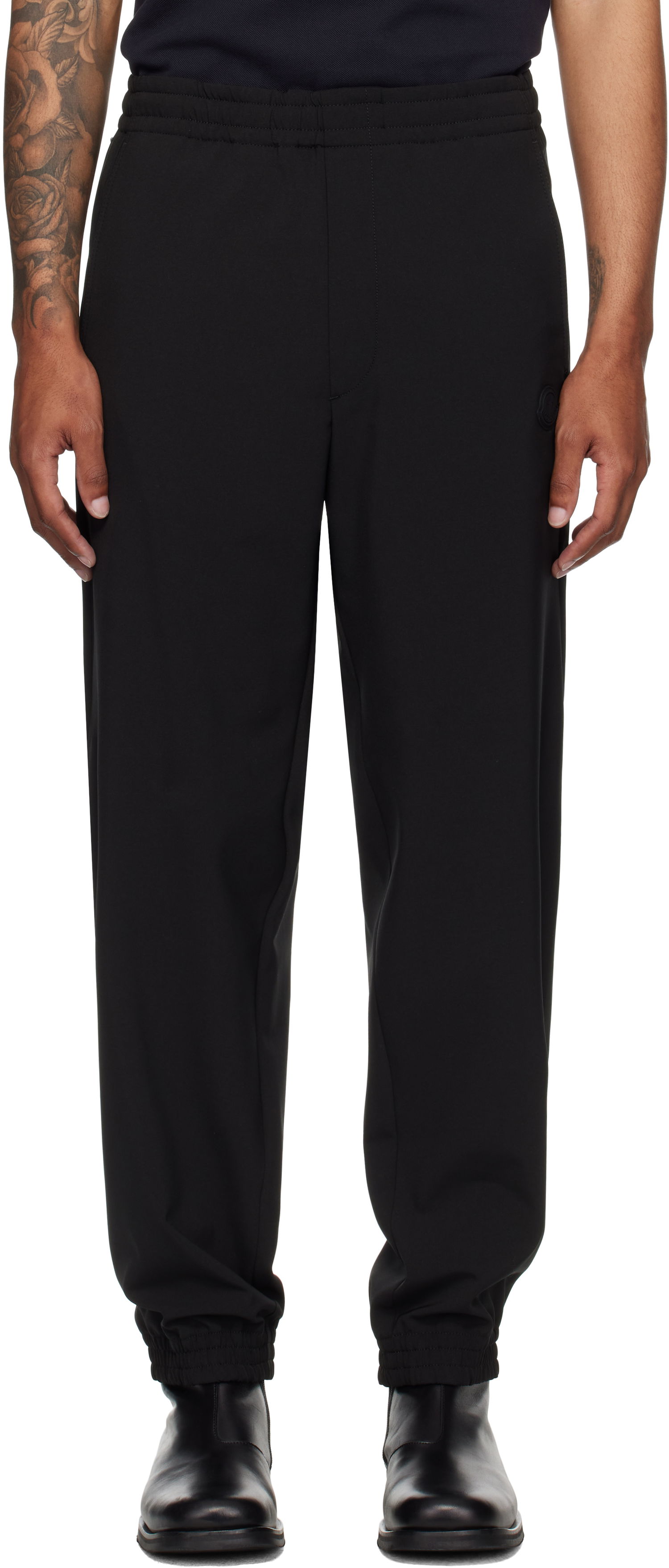 Спортни панталони Moncler Moncler Logo Jogging Pants Черно | K20912A00012598PM, 0