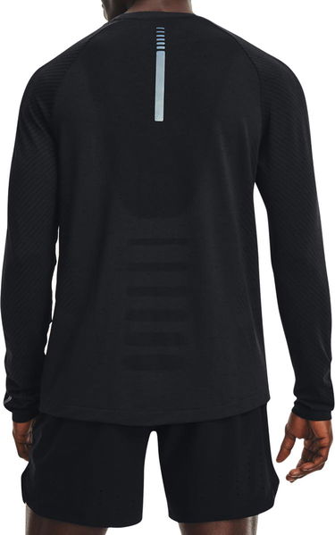 Тениска Under Armour Seamless Run LS T-shirt Черно | 1366500-001, 1