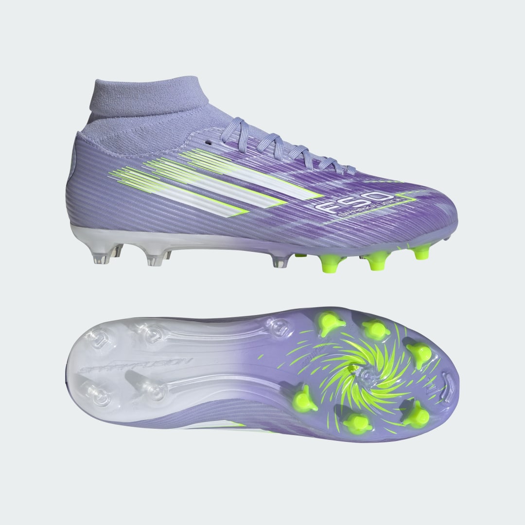 Кецове и обувки adidas Performance F50 Sparkfusion League Firm Ground/Artificial Grass Boots Лилаво | JI0012, 0