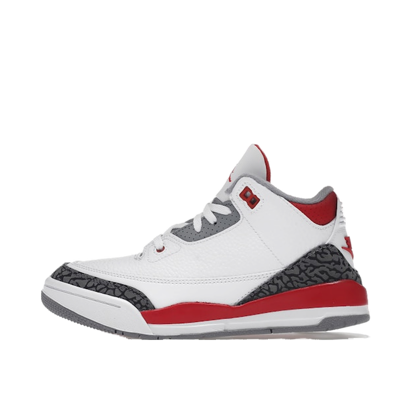 Кецове и обувки Jordan Jordan 3 Retro Fire Red (PS) Бяло | DM0966-160