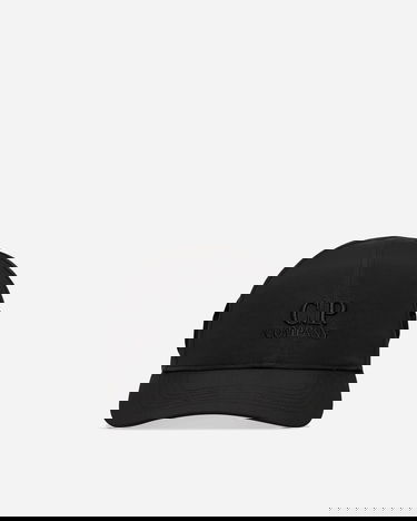 Шапка с козирка C.P. Company Chrome-R Goggle Cap Черно | 19CMAC116A-005904A 999, 1
