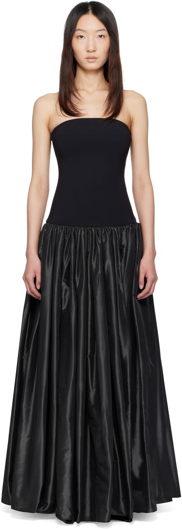 Pокля Coperni Coperni Bustier Princess Maxi Dress Черно | COPR195F3042, 0