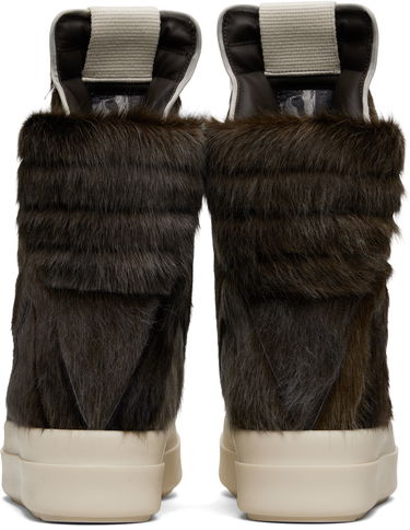 Кецове и обувки Rick Owens Rick Owens Concordians Megageobaskets Кафяво | RR02E1855 LHLC, 1