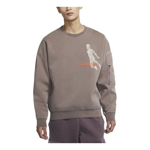Пуловер Jordan Jordan 23 Engineered Knitted Crewneck Sweatshirt Кафяво | DD0849-229, 0