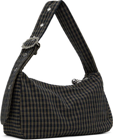 Чанта през рамо Chopova Lowena Chopova Lowena Car Mommy Mini Shoulder Bag with Window Тъмно синьо | 6446E, 2