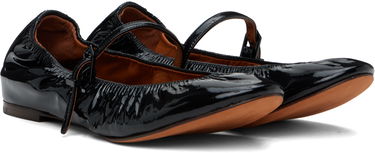 Облекло LANVIN Lanvin Mary Jane Glossy Leather Ballerinas Черно | FW-BAMB05-GLOS-H24, 3
