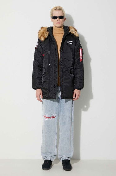 Парка Alpha Industries N3B Airborne Parka Черно | 188141.03, 1