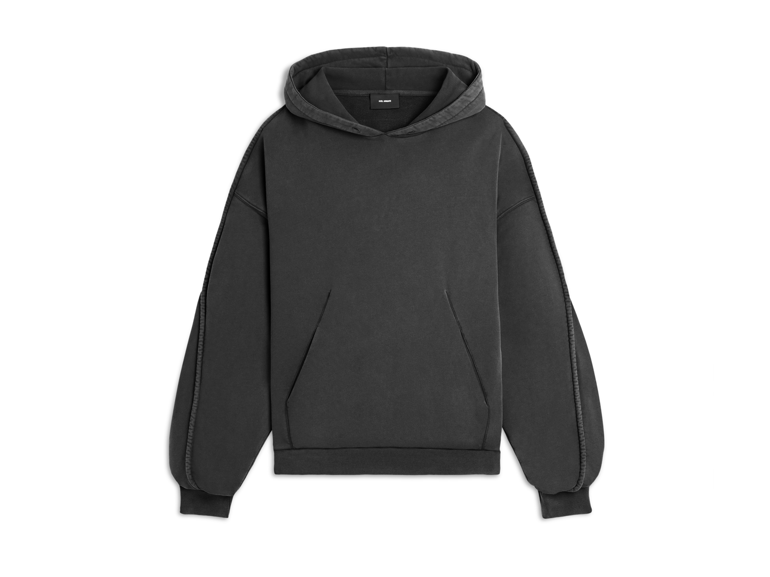 Суитчър AXEL ARIGATO Kansas Washed Hoodie Черно | A2167001, 1