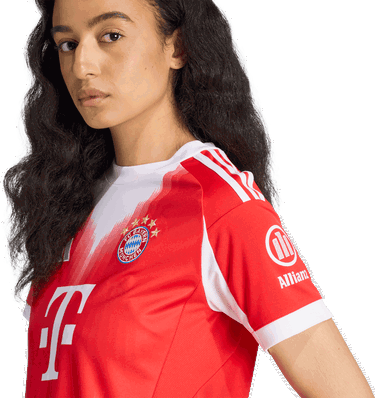 Фланелка adidas Performance FC Bayern Home Jersey 25/26 Червено | JN8514, 2