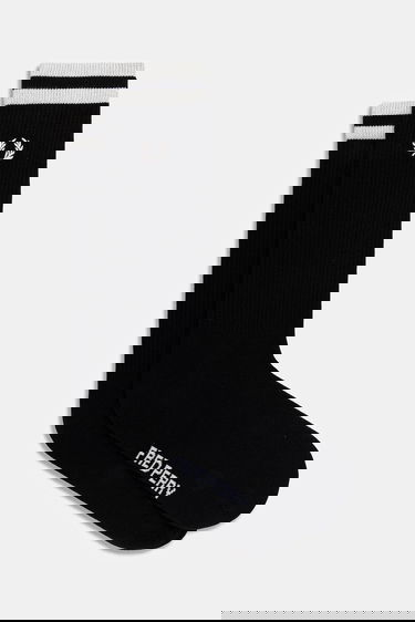 Чорапи Fred Perry Fred Perry Textured Crew Socks Черно | C1150, 0