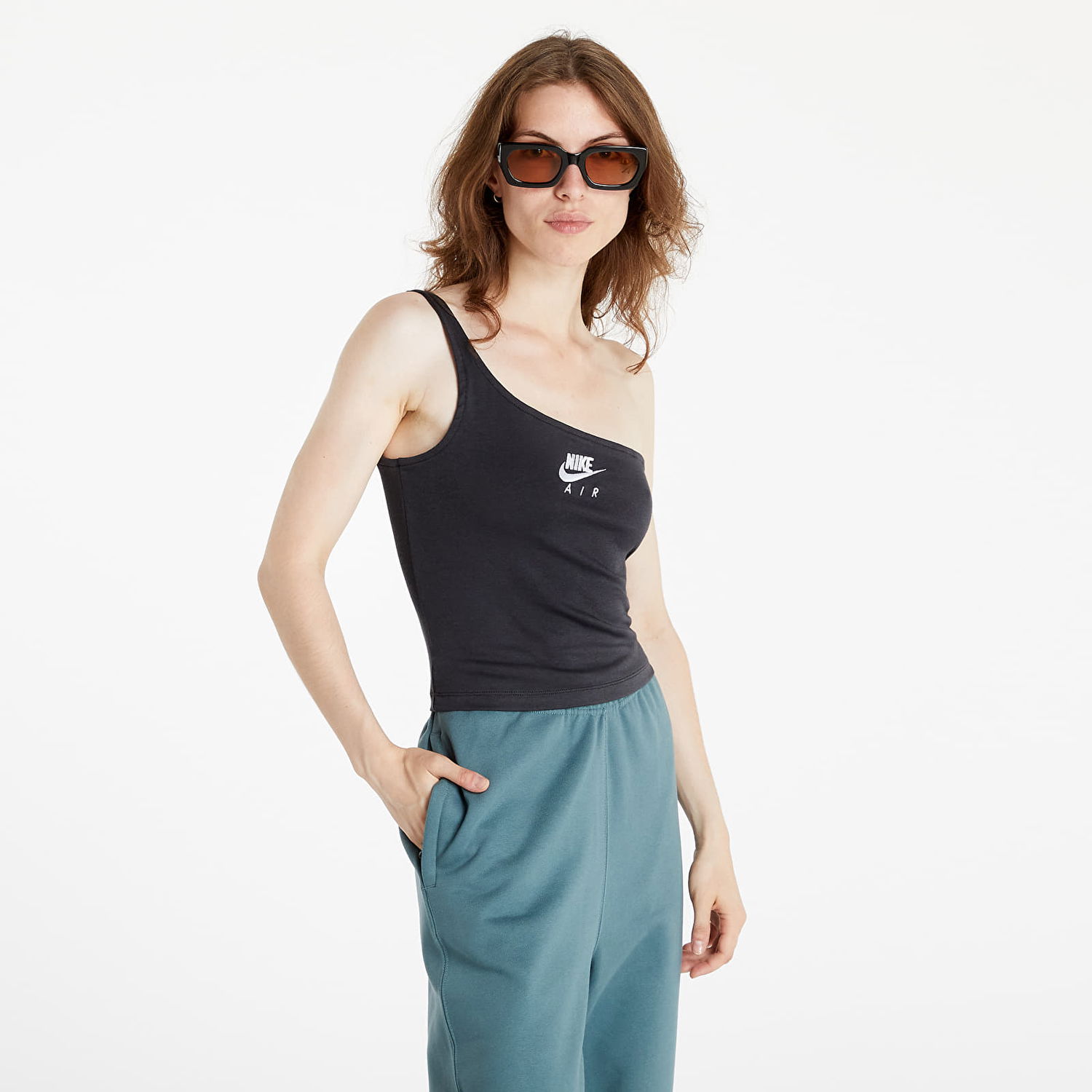 Потник Nike Air Asymmetrical Tank Черно | DD5435-070, 0