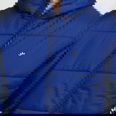 Пухо яке adidas Originals Padded Hooded Puffer Jacket Тъмно синьо | H13554, 3