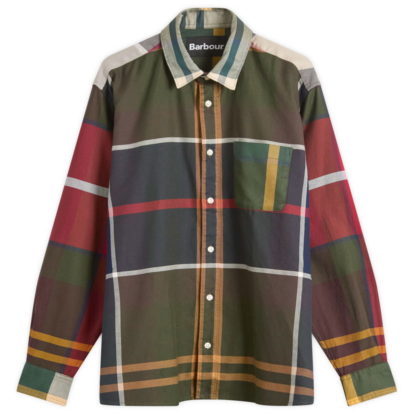 Риза Barbour Barbour Patchwork Tartan Shirt Многоцветен | MSH5686MI73