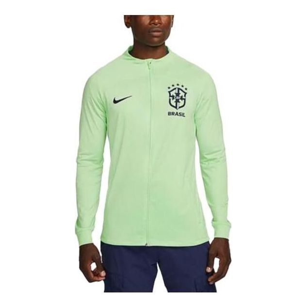 Комплект Nike Brazil Strike Dri-FIT Knit Track Jacket Зелено | DX1950-390