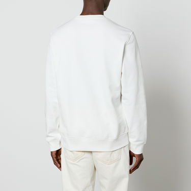 Суитчър Lacoste Vintage Ad Loopback Cotton-Jersey Бяло | SH7421-70V, 1