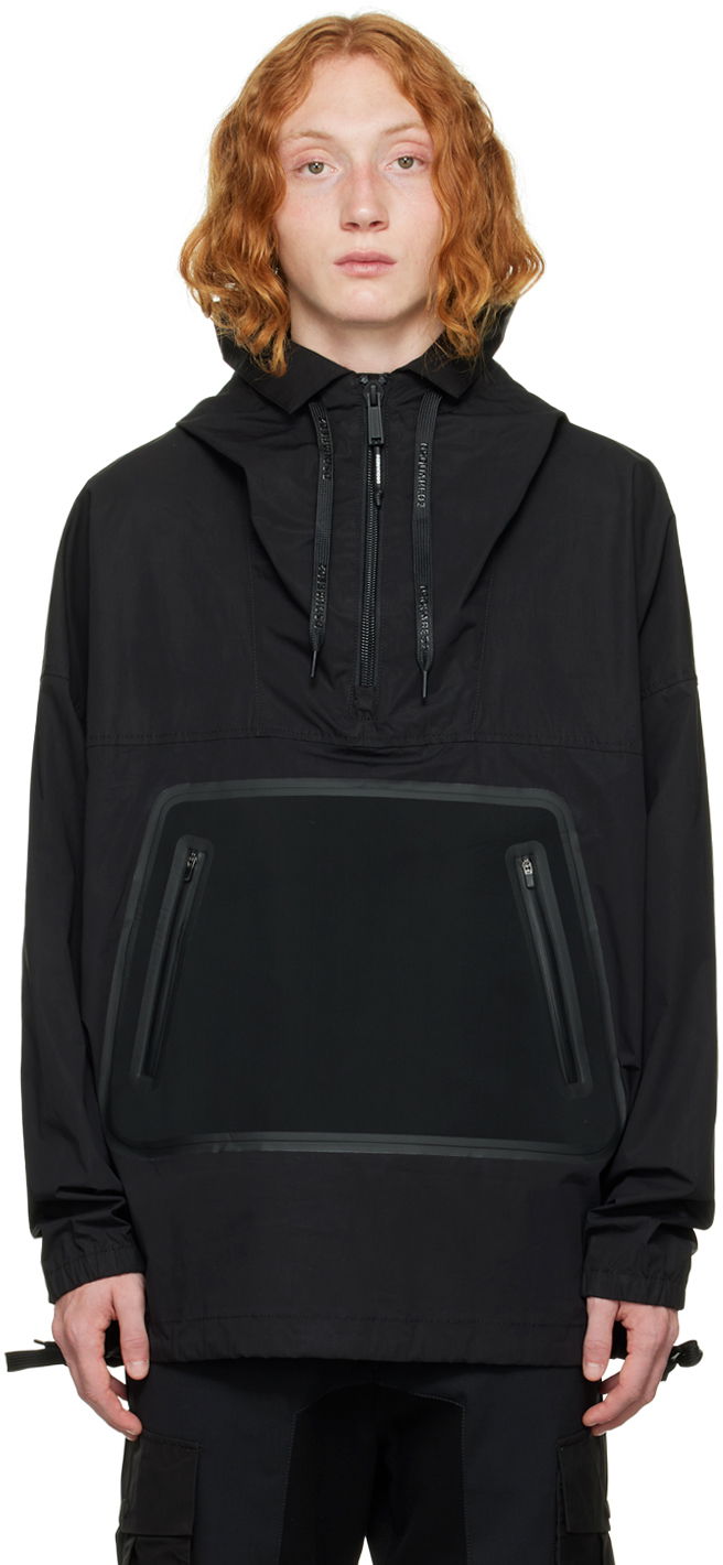 Ветровка DSQUARED2 Hooded Pullover Jacket Черно | S74AM1292