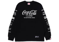 BAPE x Coca-Cola Milo L/S Tee Black
