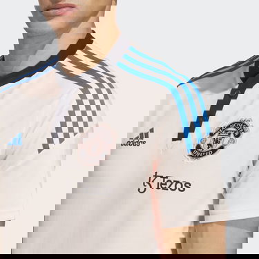 Поло тениска adidas Originals Manchester United Condivo 22 Бежово | HT4286, 2