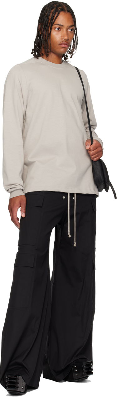 Тениска Rick Owens Rick Owens Concordians Long Sleeve T-Shirt Сиво | RU02E1277 BA, 3