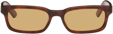 Слънчеви очила RETROSUPERFUTURE RETROSUPERFUTURE Gesto Square Sunglasses Кафяво | 1RA, 0