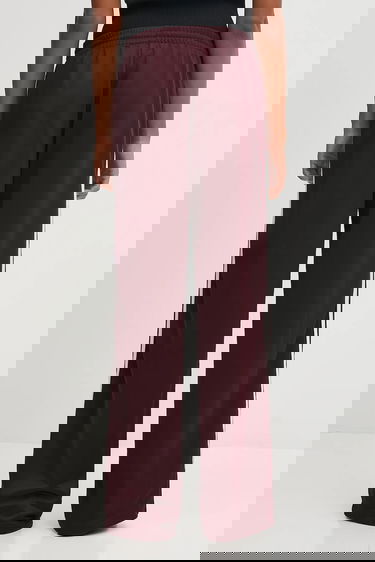 Спортни панталони adidas Performance Adicolor Classic Firebird Loose Track Pants Бургунди | KA7743, 2