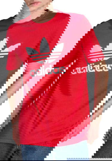 Тениска adidas Performance Trefoil Червено | im4505, 0