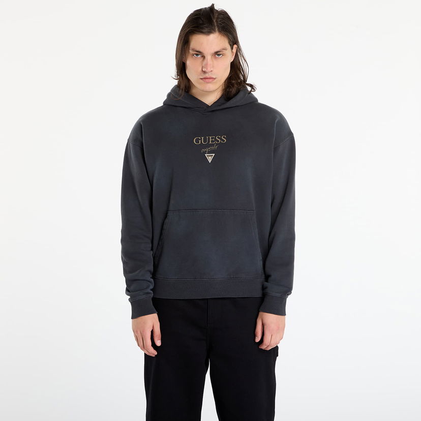 Суитчър GUESS Baker Loguess Originals Hoodie Черно | M5BQ42K4110-JTMU