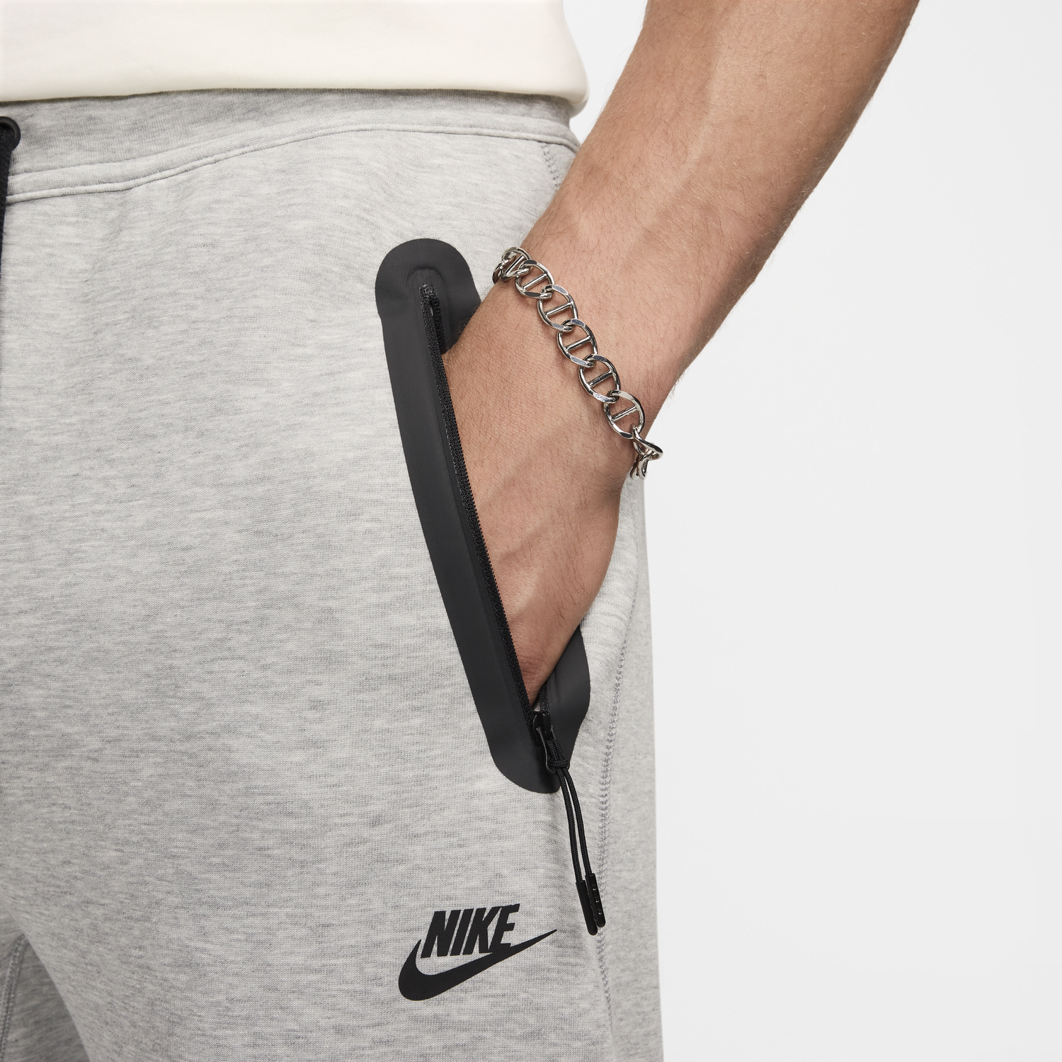 Спортни панталони Nike Tech Fleece Cuffless Pants Сиво | HJ6533-063, 1
