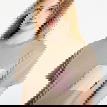 Тениска Horsefeathers Pyper Top T-shirt with contrasting pocket Бежово | SW957A, 1