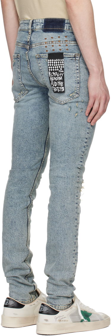 Дънки Ksubi Ksubi Van Winkle Distressed Slim Jeans Синьо | MSP25DJ017, 2