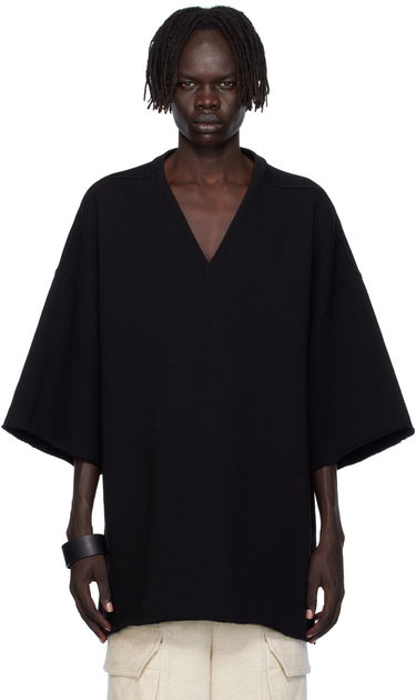 Тениска Rick Owens Rick Owens Concordians V Tommy T-Shirt Черно | RU02E1279 JTC, 0