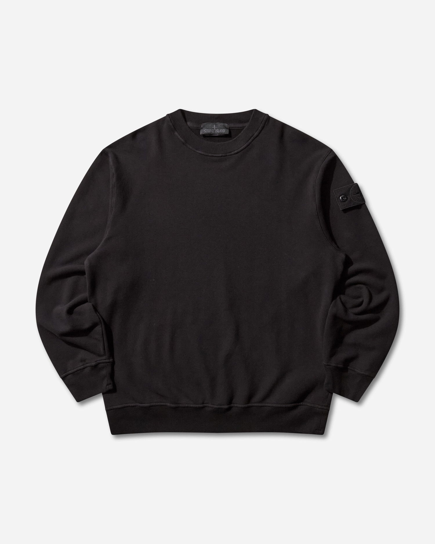 Суитчър Stone Island Ghost Stretch Cotton Fleece Crewneck Sweatshirt Черно | K2S15-6100069-S0F28 V0029, 1
