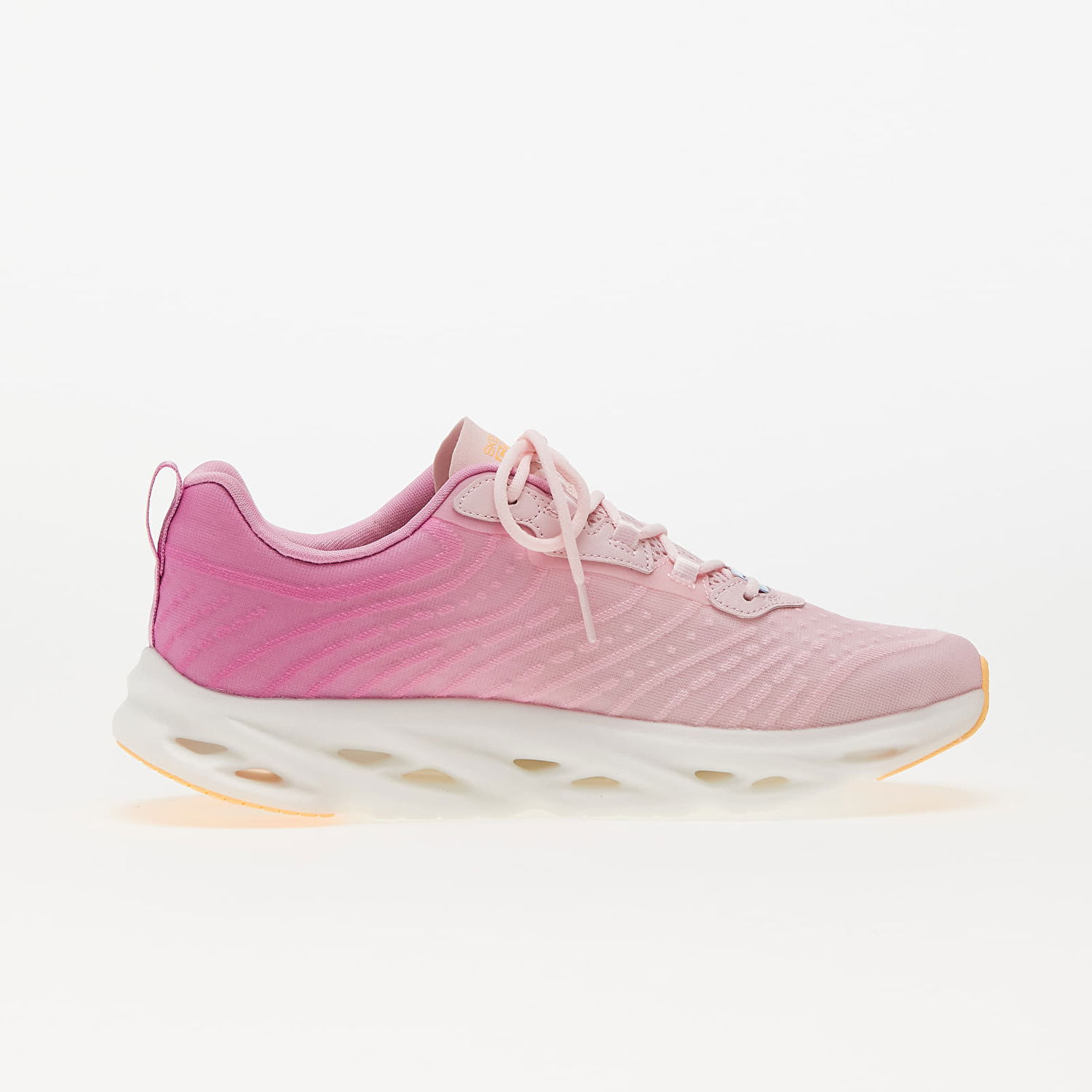 Кецове и обувки Skechers Go Run Swirl Tech Speed-Headway Pink/ Orange Розово | 129497 PKOR, 1
