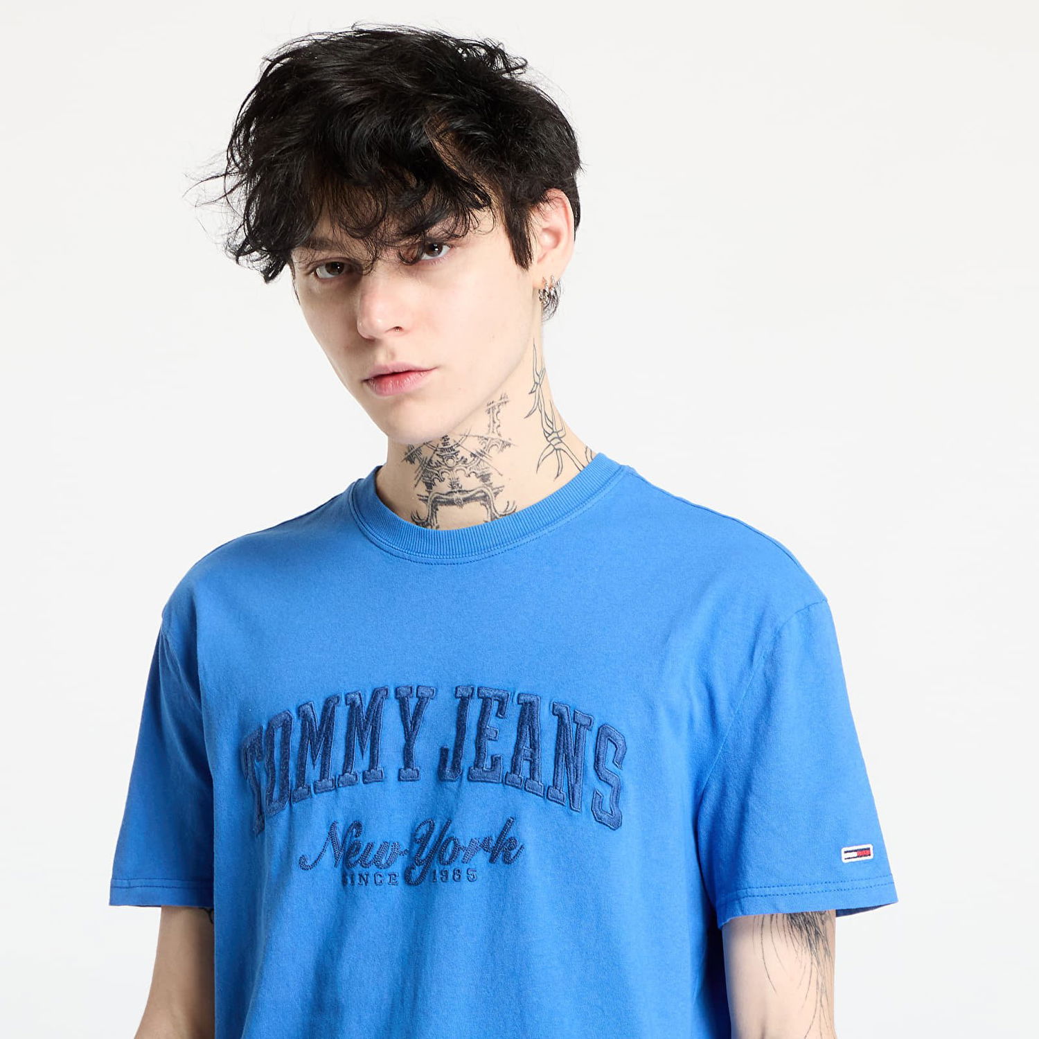 Тениска Tommy Hilfiger Tommy Jeans Regular Vintage Graphic T-Shirt Синьо | DM0DM20356 C6E, 1