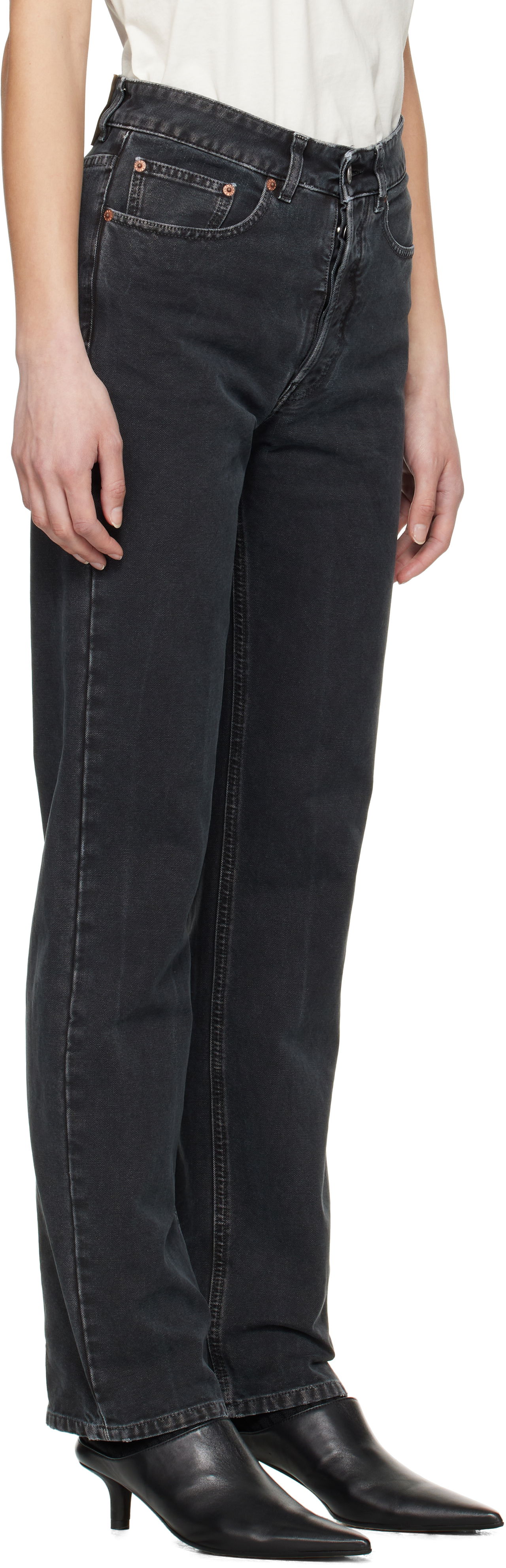 Дънки Maison Margiela MM6 Maison Margiela 5-Pocket Jeans Черно | S52LA0253 M35249, 1