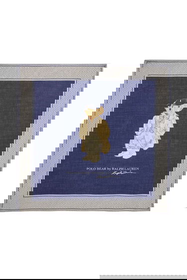 Шал Polo by Ralph Lauren Polo Ralph Lauren Bear Pocket Square Синьо | 455981446, 0
