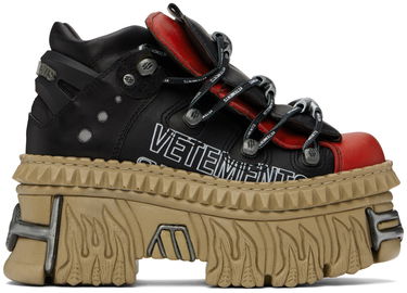 Кецове и обувки VETEMENTS New Rock Edition Platform Sneakers Червено | UA65SN100L, 0