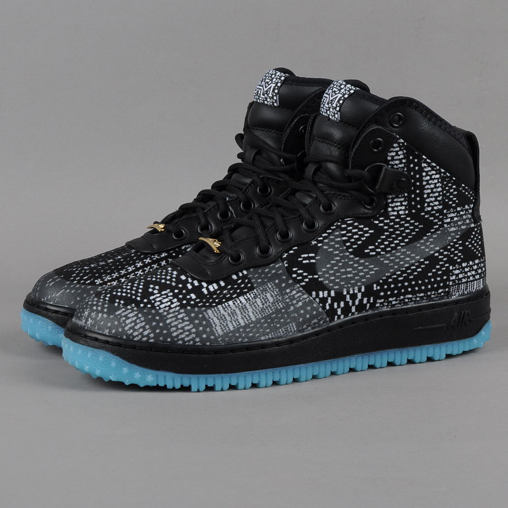 Кецове и обувки Nike Air Force 1 Duckboot ''BHM'' Черно | 739390-001, 1