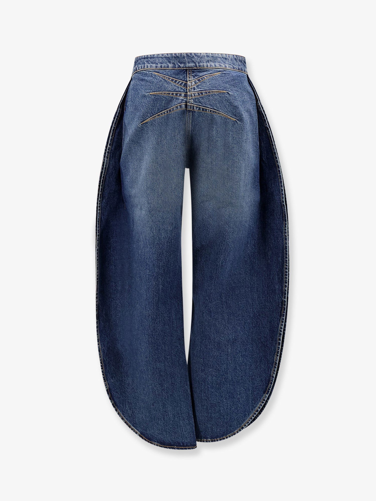 Дънки Alaïa Wide Leg Jeans Синьо | AA9P02536T536525, 1