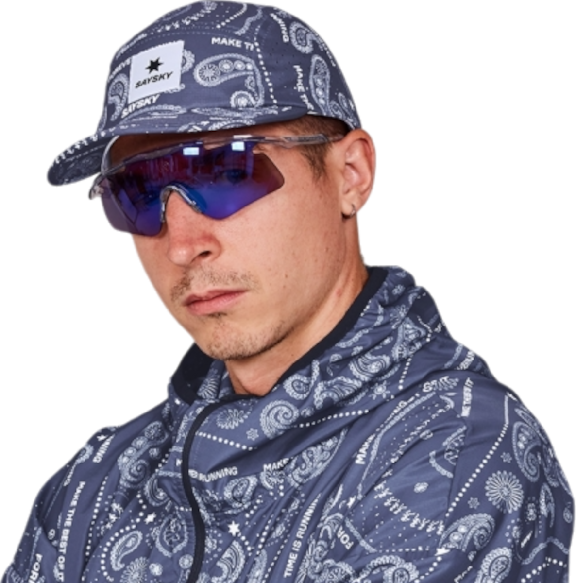 Шапка с козирка Saysky Saysky Paisley Combat Cap Тъмно синьо | muaca103c1020, 0