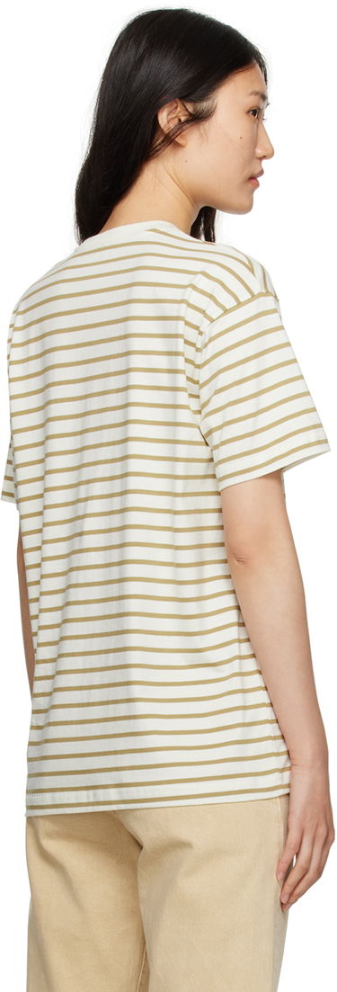 Тениска TOTEME TOTEME Striped T-Shirt Бяло | 233-5043-770, 2