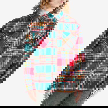 Риза BILLIONAIRE BOYS CLUB Billionaire Boys Club Patchwork Check Shirt, Size Large Многоцветен | B25126-MUL, 2
