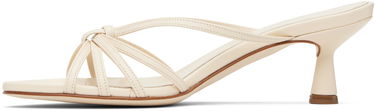 Облекло Aeyde Aeyde Abby Leather Mules Бежово | A11-HS-PRAR55ST141-SS25-100-007, 2