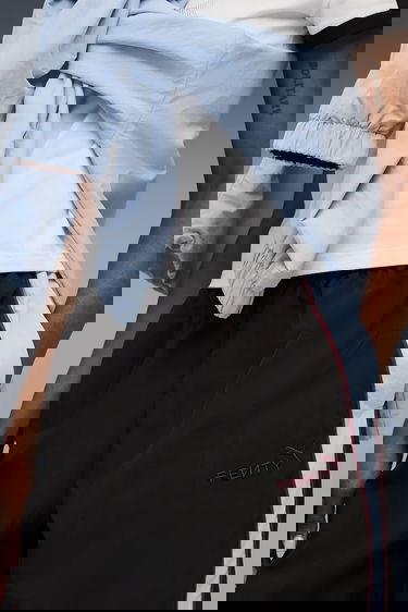 Спортни панталони Puma FENTY High Waist Flared Track Pants Черно | 635543, 1