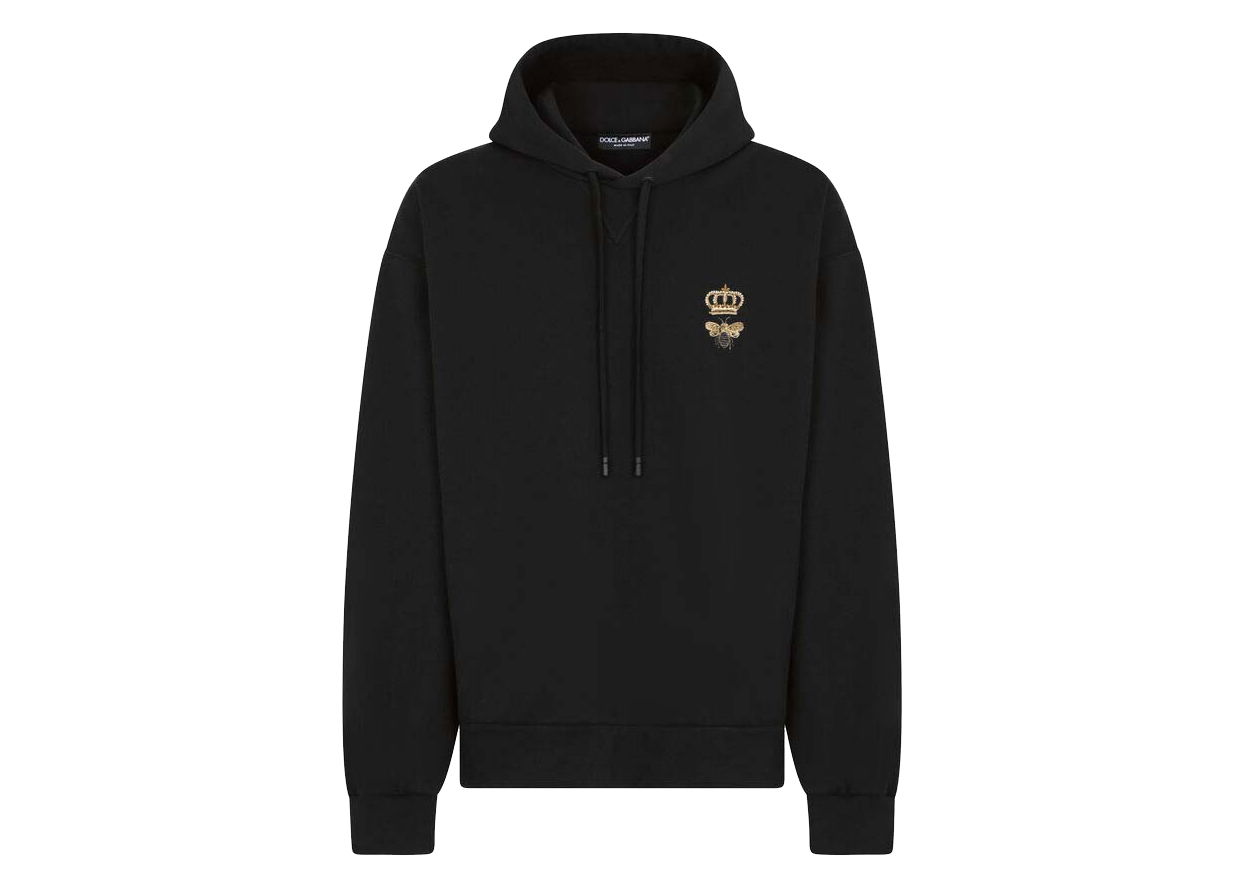 Суитчър Dolce & Gabbana Jersey Embroidery Hoodie Black Черно | G9VC8ZHU7H9N0000, 0