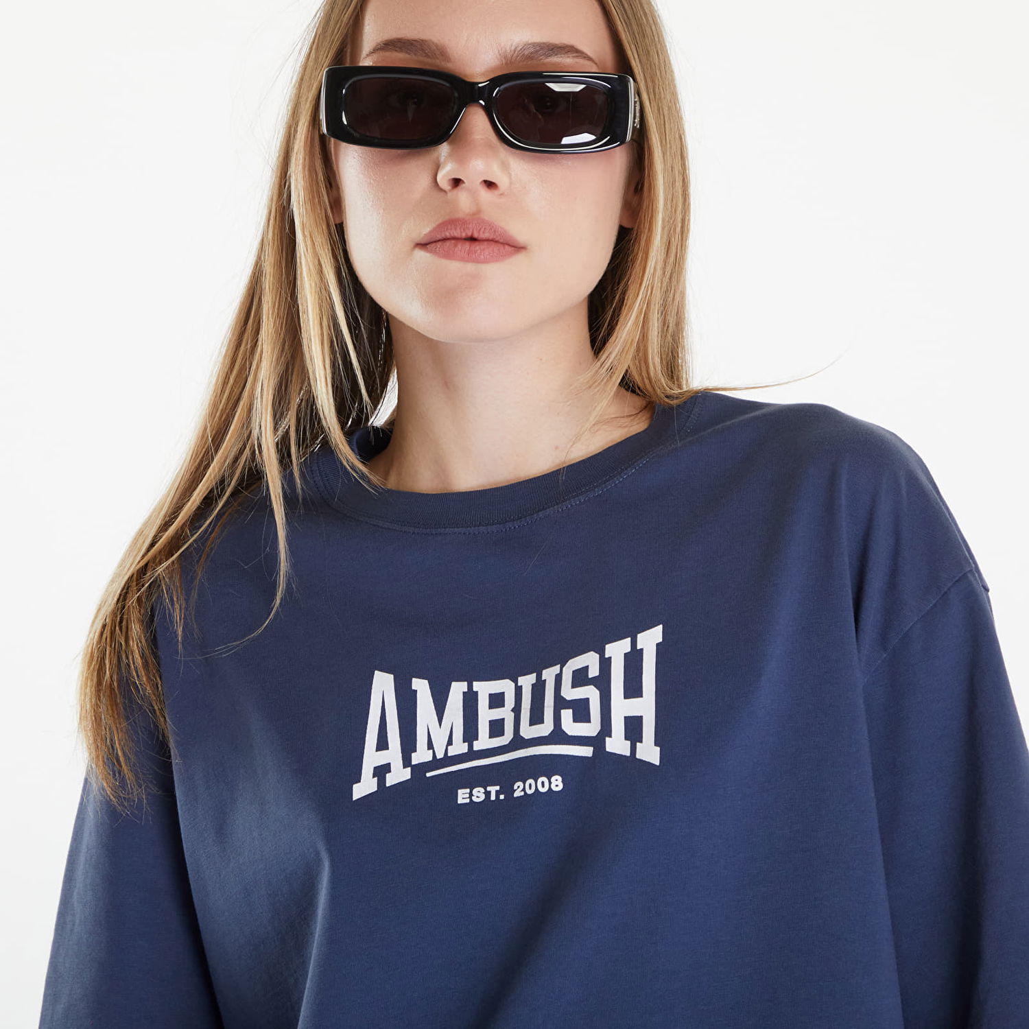 Тениска Ambush Printed T-Shirt Тъмно синьо | BMAA006S24JER0014501, 1