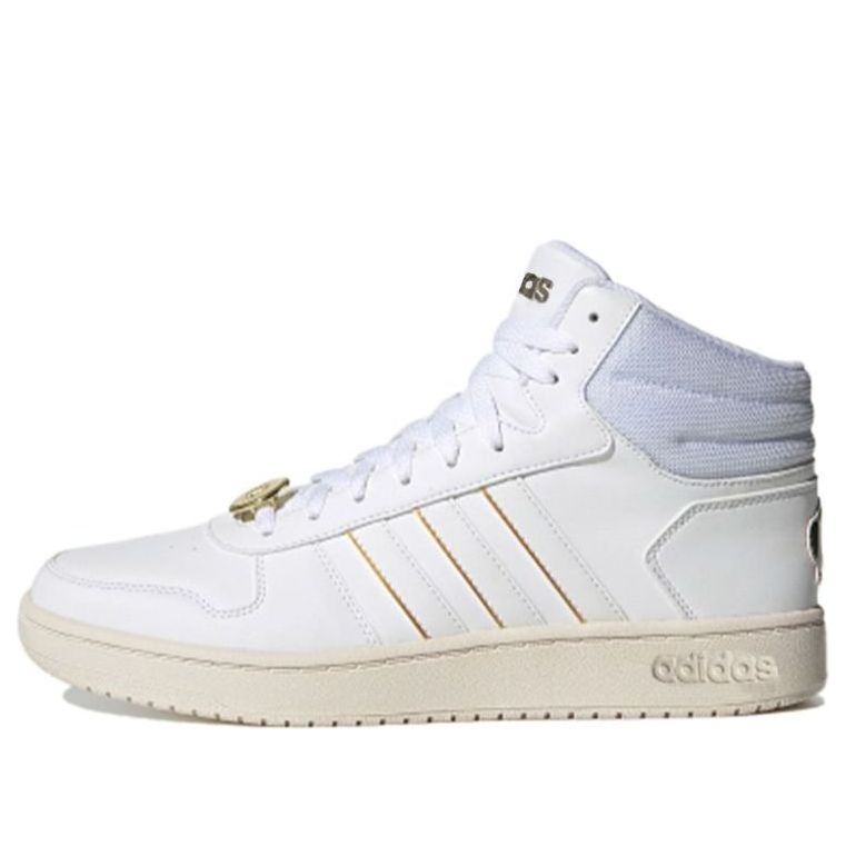 Кецове и обувки adidas Performance Hoops 2.0 Mid Бяло | G55080, 0