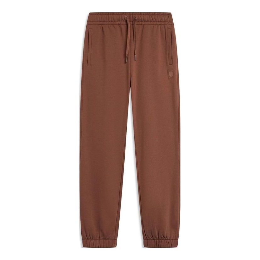 Спортни панталони Li-Ning Straight Lifestyle Pants Кафяво | AKLT955-5